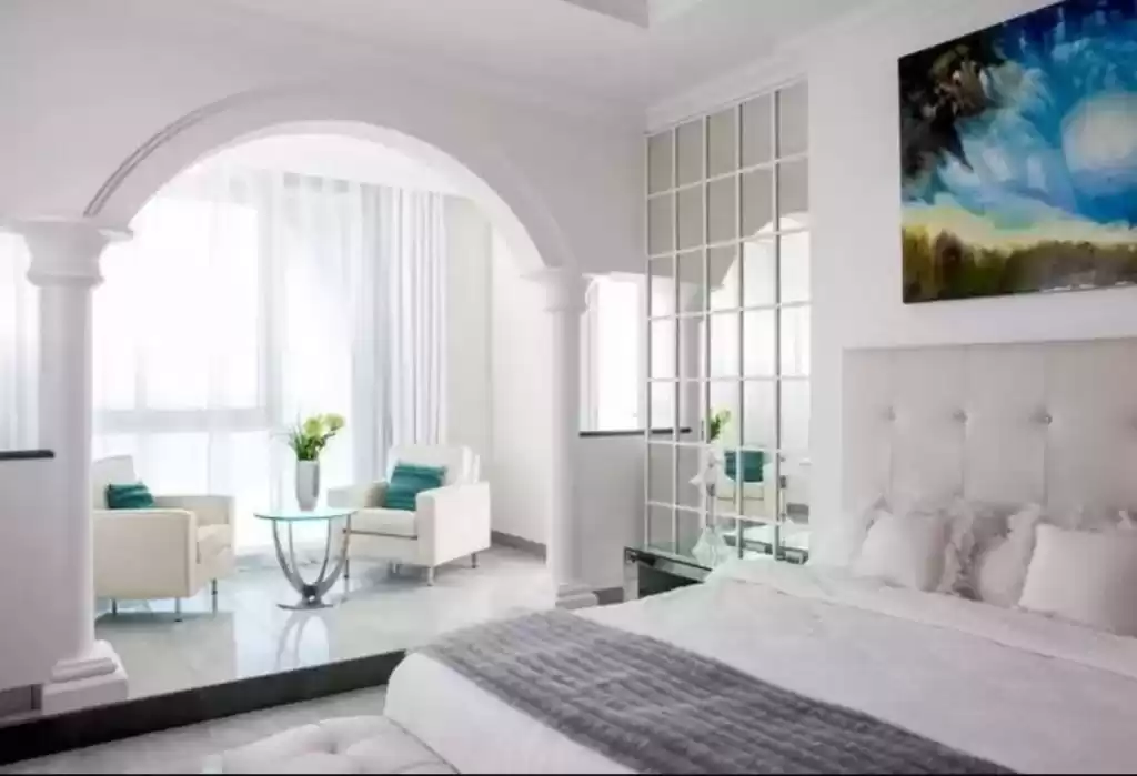 yerleşim Hazır Mülk 3 yatak odası F/F Apartman  kiralık içinde Al Sadd , Doha #20757 - 1  image 