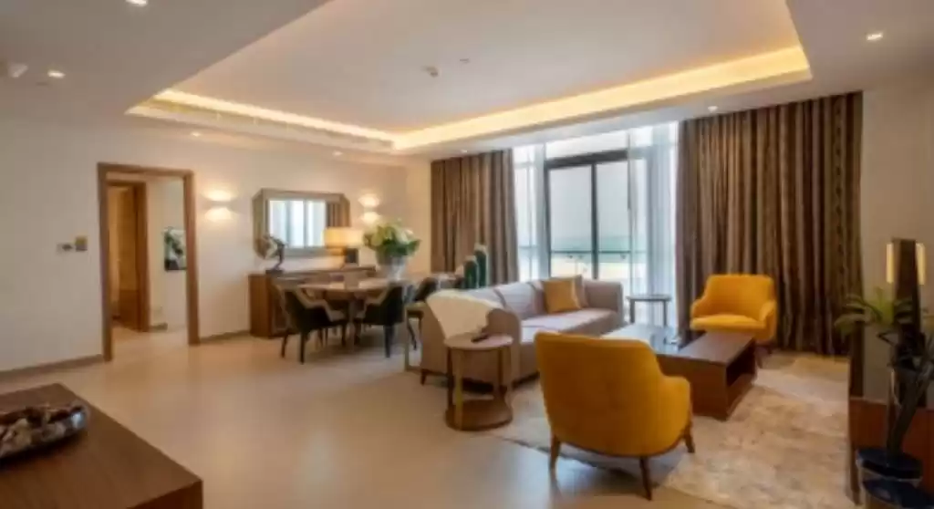 Wohn Klaar eigendom 2 Schlafzimmer F/F Duplex  zu vermieten in Al Sadd , Doha #21037 - 1  image 