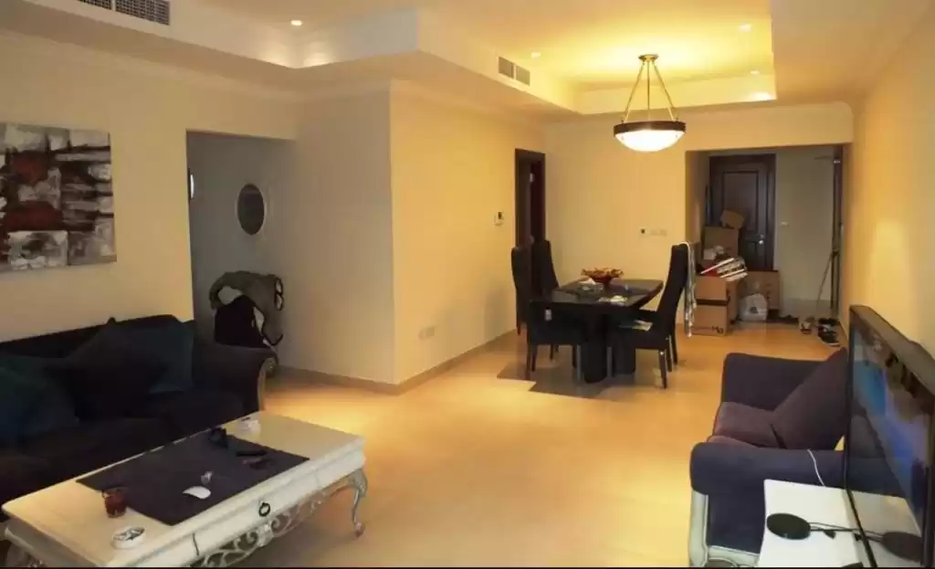 Residential Ready Property 2 Bedrooms F/F Apartment  for rent in Al Sadd , Doha #21159 - 1  image 