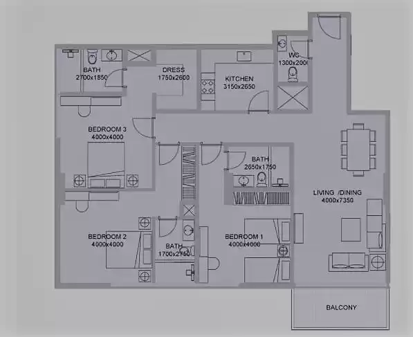Residential Off Plan 3 Bedrooms F/F Apartment  for sale in Al Sadd , Doha #21206 - 1  image 