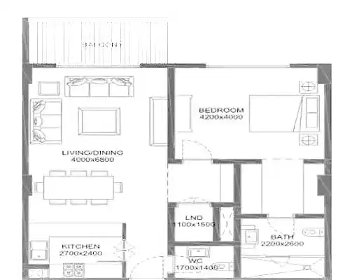 Résidentiel Off Plan 1 chambre F / F Appartement  à vendre au Al-Sadd , Doha #21209 - 1  image 