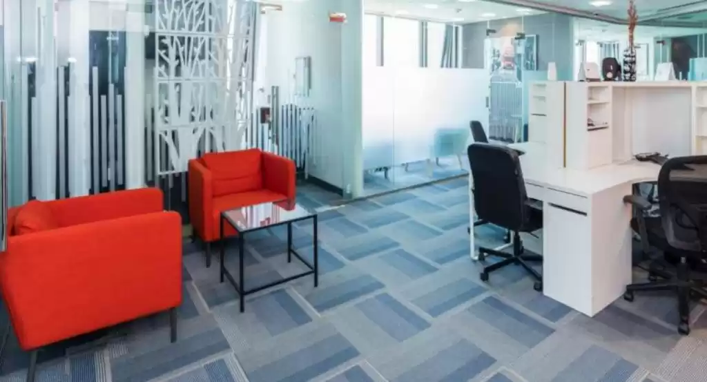 Reklam Hazır Mülk F/F Ofis  kiralık içinde Al Sadd , Doha #21595 - 1  image 