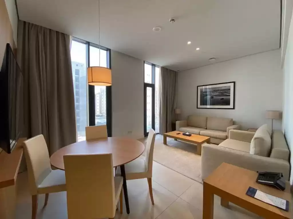 Résidentiel Propriété prête 1 chambre F / F Appartement  a louer au Koweit #22955 - 1  image 