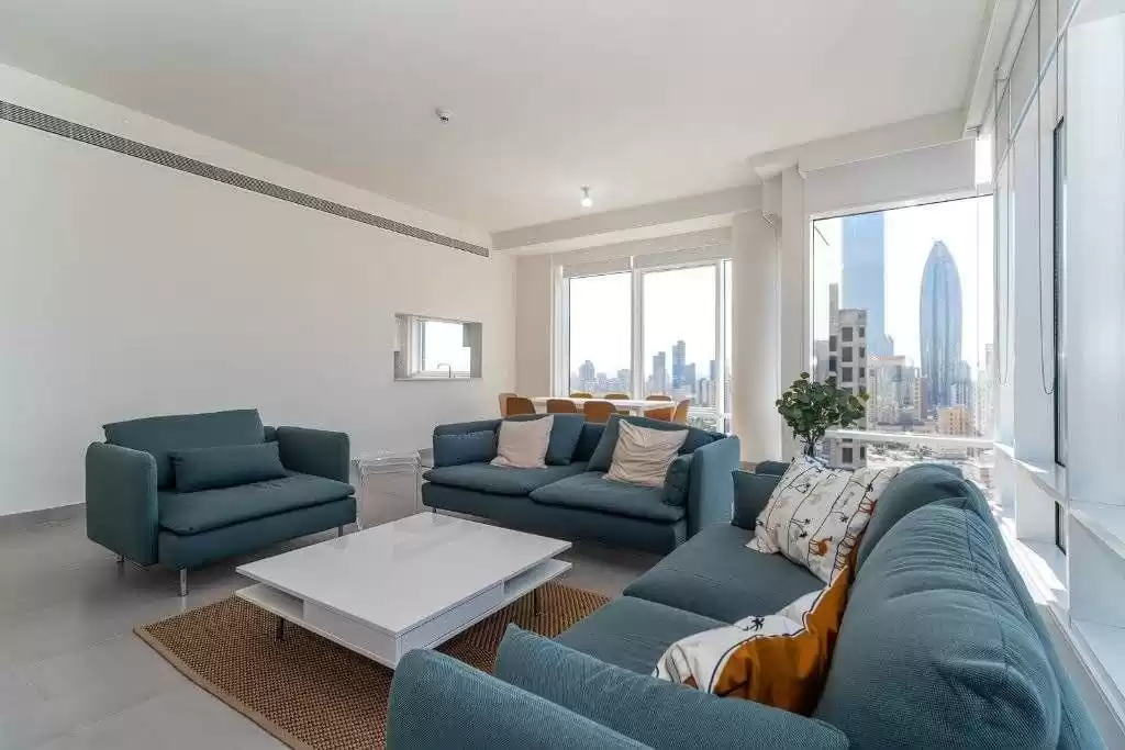 Wohn Klaar eigendom 3 Schlafzimmer F/F Wohnung  zu vermieten in Kuwait #23099 - 1  image 