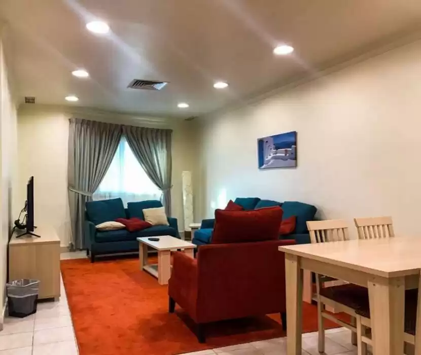 Residential Ready Property 2 Bedrooms F/F Apartment  for rent in Kuwait #23406 - 1  image 