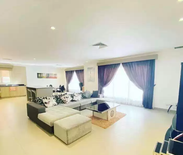 Residential Ready Property 2 Bedrooms F/F Apartment  for rent in Kuwait #23411 - 1  image 