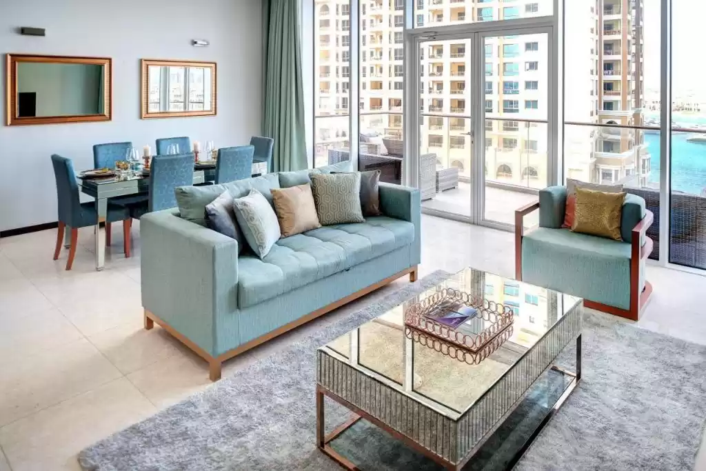 yerleşim Hazır Mülk 1 yatak odası F/F Apartman  kiralık içinde Dubai #23425 - 1  image 