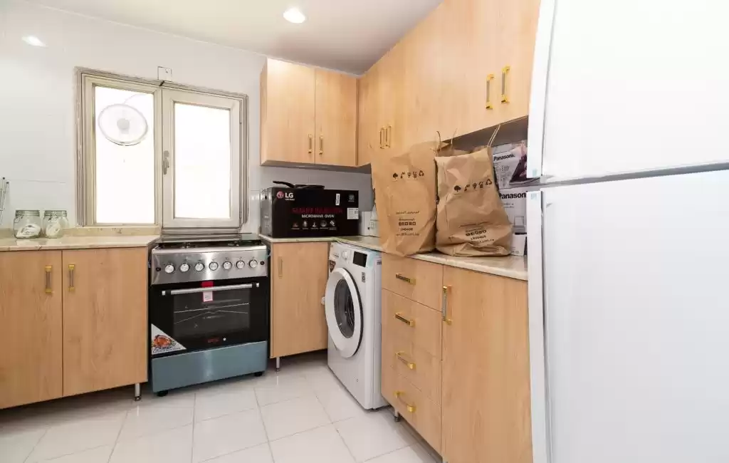 Residential Ready Property 1 Bedroom F/F Apartment  for rent in Kuwait #23778 - 1  image 