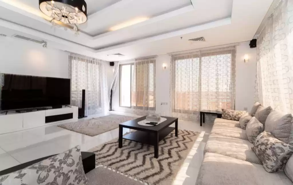 Wohn Klaar eigendom 2 Schlafzimmer F/F Wohnung  zu vermieten in Kuwait #23895 - 1  image 