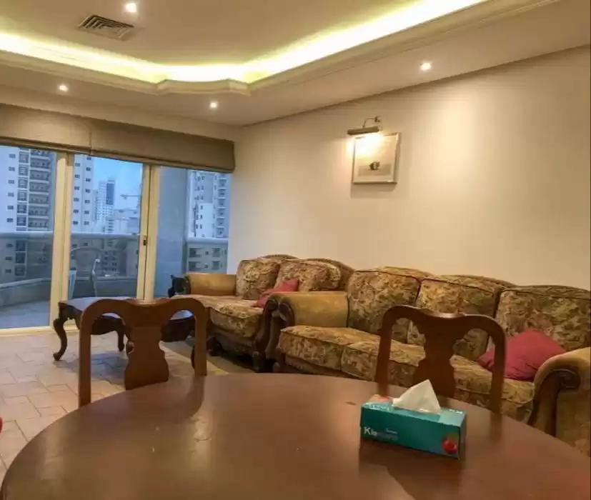 سكني عقار جاهز 1 غرفة  مفروش شقة  للإيجار في الكويت #23988 - 1  صورة 