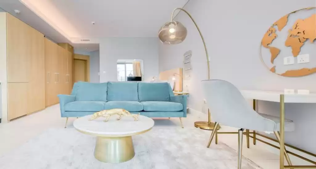 Résidentiel Propriété prête 1 chambre F / F Appartement  a louer au Dubai #24232 - 1  image 