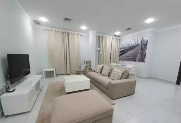سكني عقار جاهز 1 غرفة  مفروش شقة  للإيجار في الكويت #24283 - 1  صورة 