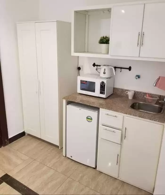 Residential Ready Property 1 Bedroom F/F Apartment  for rent in Kuwait #24412 - 1  image 