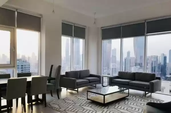 Wohn Klaar eigendom 2 + Magd Schlafzimmer S/F Wohnung  zu vermieten in Kuwait #24504 - 1  image 