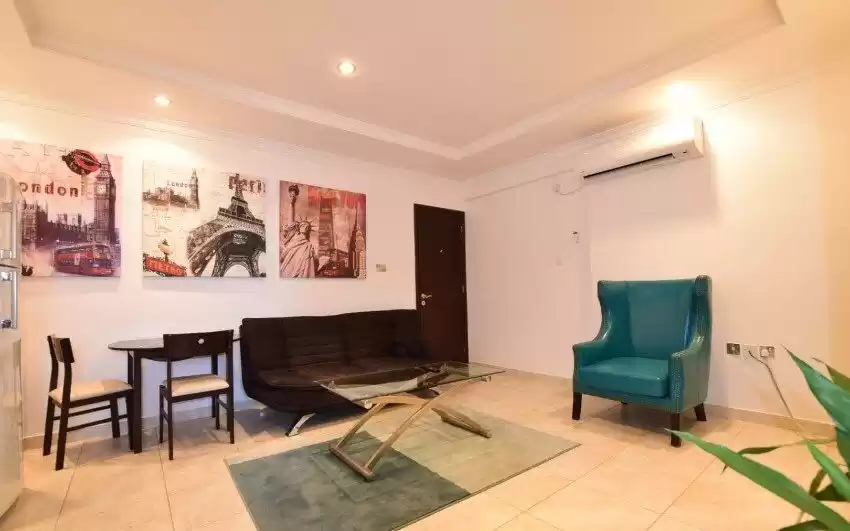 Residencial Listo Propiedad 1 dormitorio F / F Apartamento  alquiler en Kuwait #24673 - 1  image 