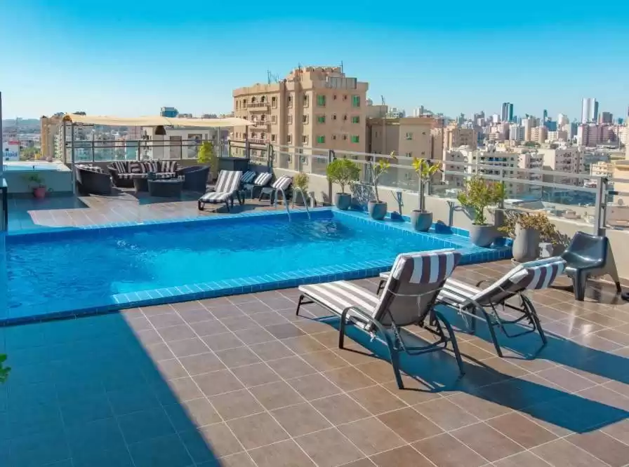 Résidentiel Propriété prête 1 chambre F / F Appartement  a louer au Koweit #25094 - 1  image 