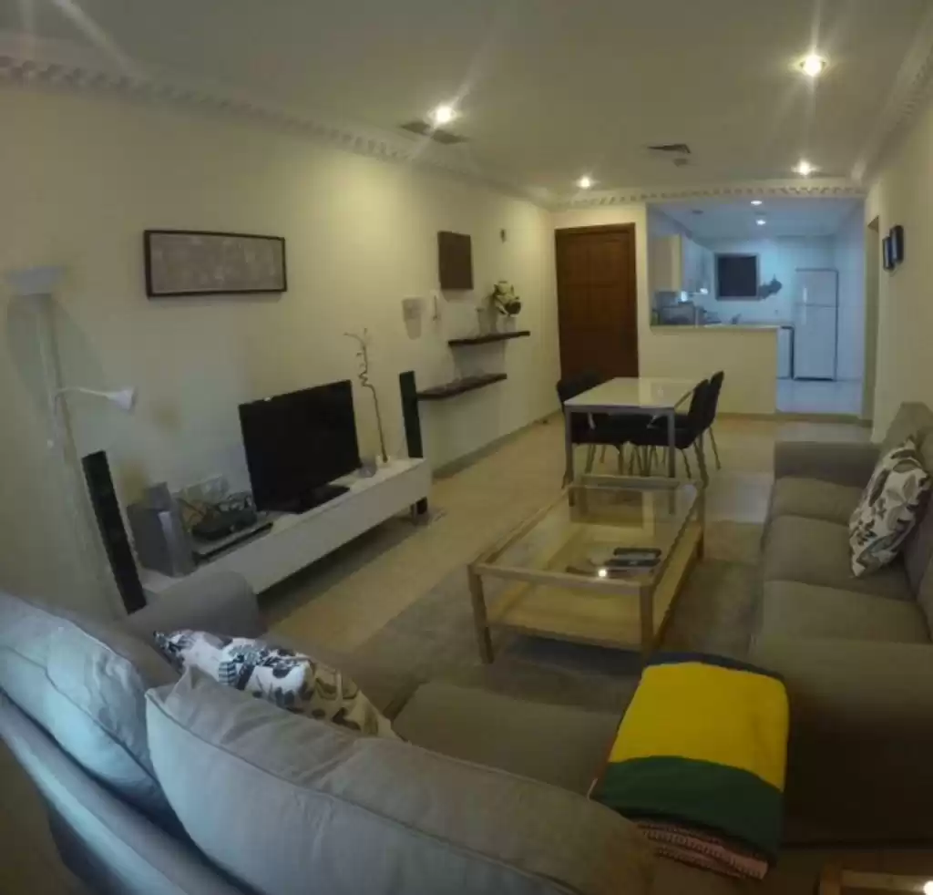 Residential Ready Property 2 Bedrooms F/F Apartment  for rent in Kuwait #25129 - 1  image 