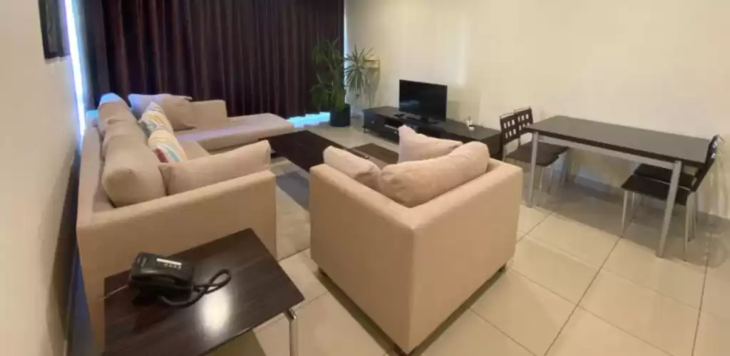 مسکونی املاک آماده 1 اتاق خواب F/F اپارتمان  برای اجاره که در کویت #25146 - 1  image 