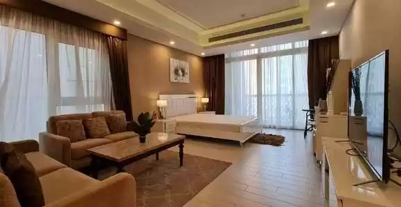 Residential Ready Property 1 Bedroom F/F Apartment  for rent in Al-Manamah #25493 - 1  image 