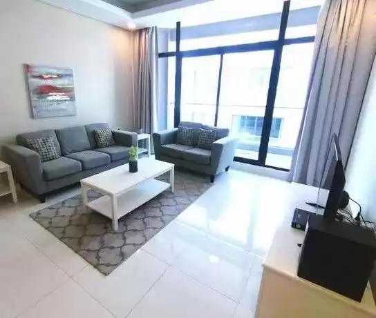 yerleşim Hazır Mülk 2 yatak odası F/F Apartman  kiralık içinde Al-Manamah #27180 - 1  image 