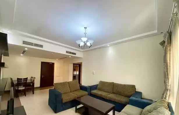 yerleşim Hazır Mülk 2 yatak odası F/F Apartman  kiralık içinde Al-Manamah #27551 - 1  image 