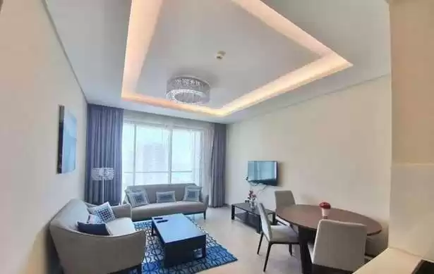 سكني عقار جاهز 1 غرفة  مفروش شقة  للإيجار في المنامة #27559 - 1  صورة 