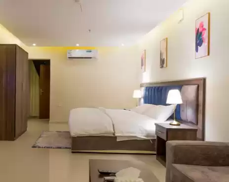 سكني عقار جاهز ستوديو مفروش شقة  للإيجار في الرياض #27652 - 1  صورة 