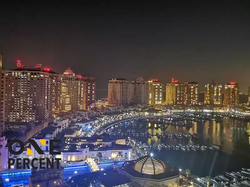 Gemischte Benutzung Klaar eigendom 1 Schlafzimmer F/F Wohnung  zu vermieten in Doha #33627 - 1  image 