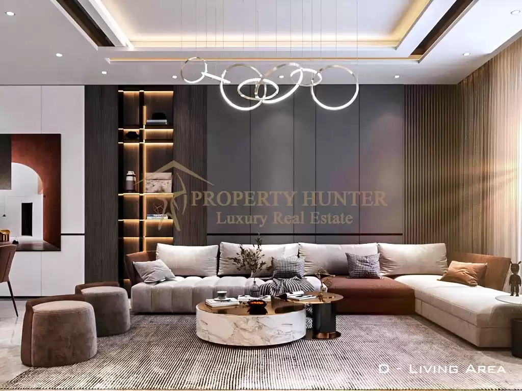 Residential Ready Property 1 Bedroom F/F Apartment  for sale in Al Sadd , Doha #38754 - 1  image 