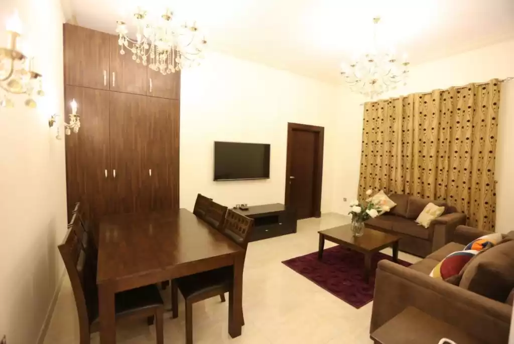 Residencial Listo Propiedad 1 dormitorio F / F Apartamento  alquiler en Doha #38815 - 1  image 