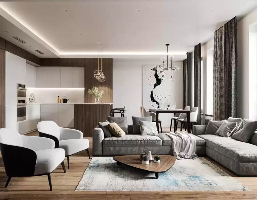 yerleşim Hazır Mülk 2 yatak odası F/F Apartman  satılık içinde Kahire #39067 - 1  image 