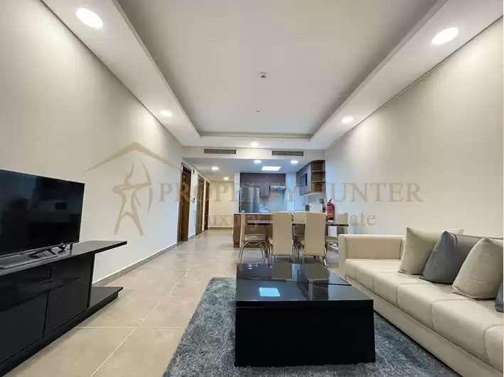 住宅 就绪物业 2 间卧室 楼/楼 公寓  出售 在 萨德 , 多哈 #45430 - 1  image 