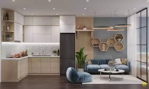 Résidentiel Propriété prête 2 + femme de chambre U / f Appartement  a louer au Beyrouth #49414 - 1  image 