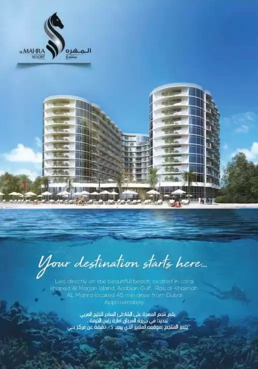 Mixed Use Shell & Core 1 Bedroom F/F Apartment  for sale in Dubai #50094 - 1  image 