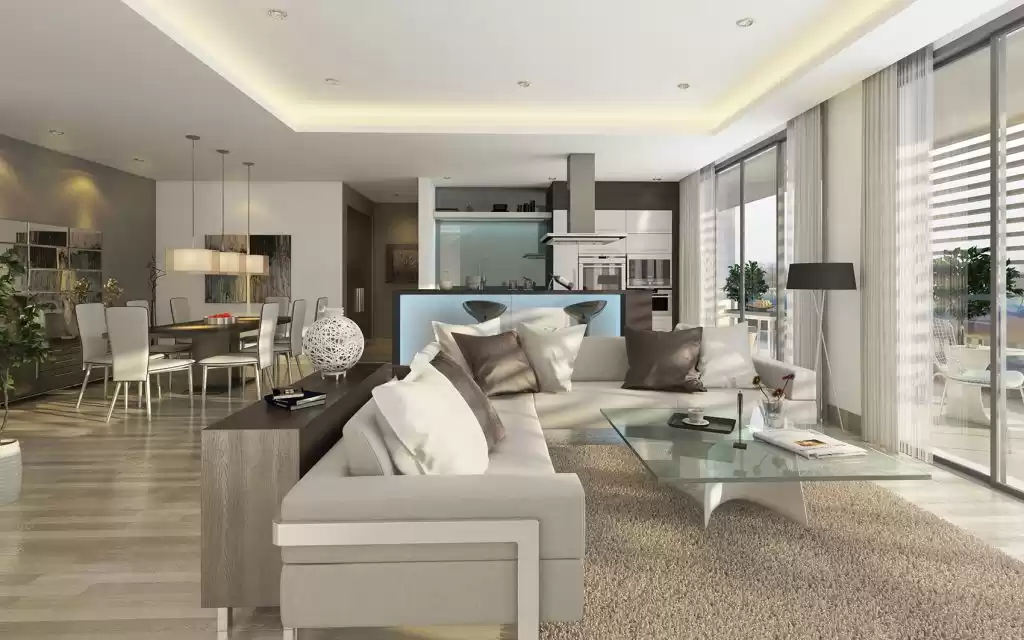 Residential Ready Property 2 Bedrooms U/F Apartment  for sale in Wadi Lusail , Lusail , Doha #50759 - 1  image 