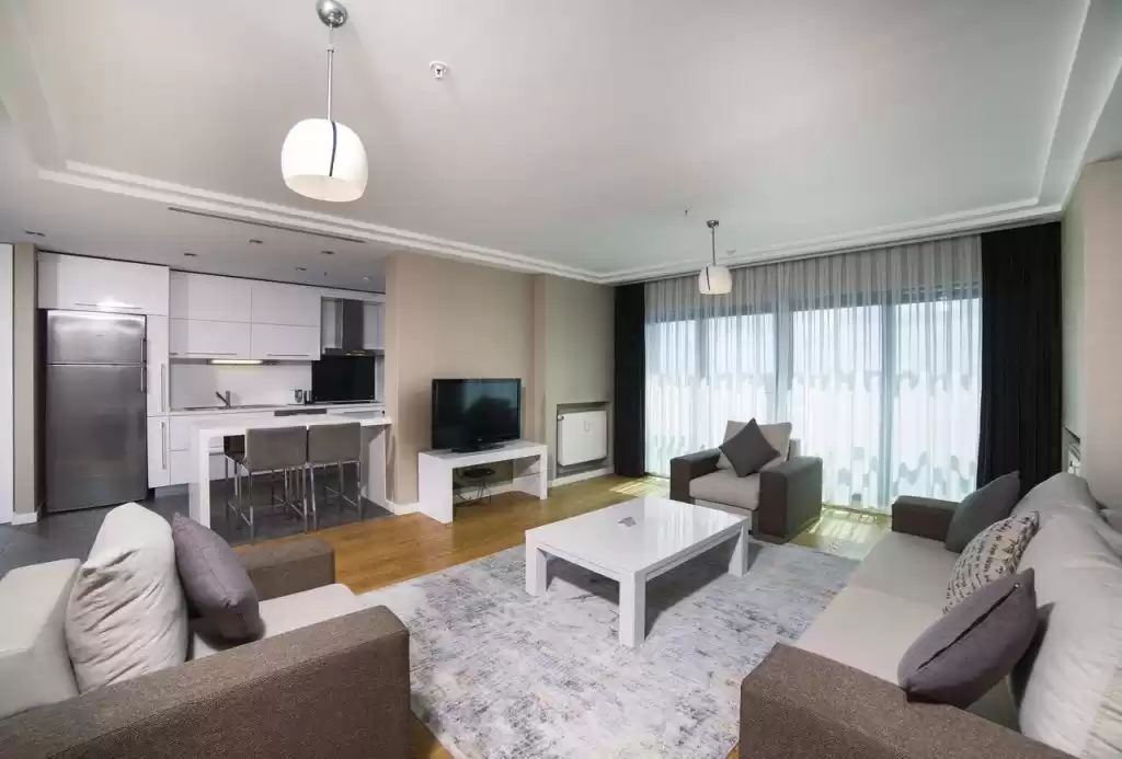 Residencial Listo Propiedad Estudio F / F Apartamento  alquiler en Al Dafna , Doha #50976 - 1  image 