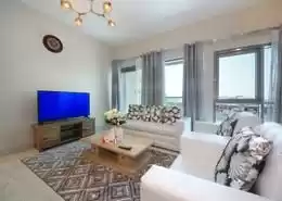 سكني عقار جاهز 2 غرف  مفروش شقة  للبيع في لوسيل , الدوحة #51566 - 1  صورة 