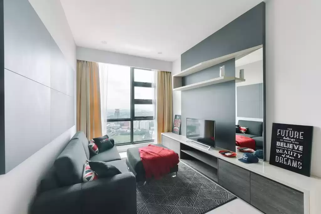 Residencial Listo Propiedad Estudio F / F Apartamento  alquiler en Al Wukair , Al Wakrah #51636 - 1  image 