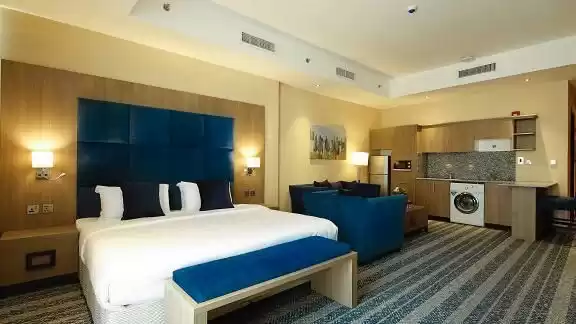 住宅 就绪物业 工作室 楼/楼 公寓  出租 在 萨德 , 多哈 #7949 - 1  image 