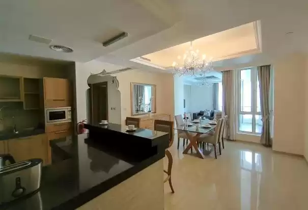 Residencial Listo Propiedad 2 dormitorios F / F Apartamento  alquiler en al-sad , Doha #8250 - 1  image 