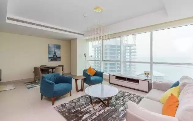 Residential Ready Property 1 Bedroom F/F Apartment  for rent in Al Sadd , Doha #8761 - 1  image 