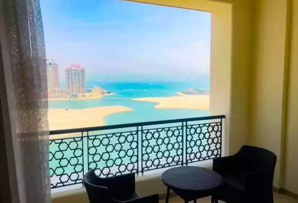 Wohn Klaar eigendom 2 Schlafzimmer F/F Wohnung  zu vermieten in Al Sadd , Doha #8762 - 1  image 