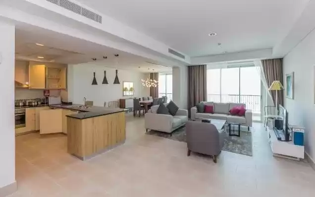 Residencial Listo Propiedad 2 dormitorios F / F Dúplex  alquiler en al-sad , Doha #8777 - 1  image 
