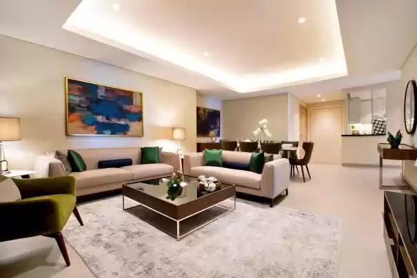 Residential Ready Property 2 Bedrooms F/F Apartment  for rent in Al Sadd , Doha #8820 - 1  image 
