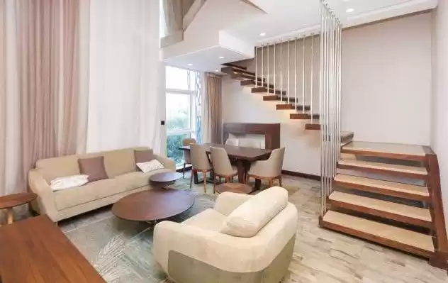 Residential Ready Property 1 Bedroom F/F Apartment  for rent in Doha #8882 - 1  image 