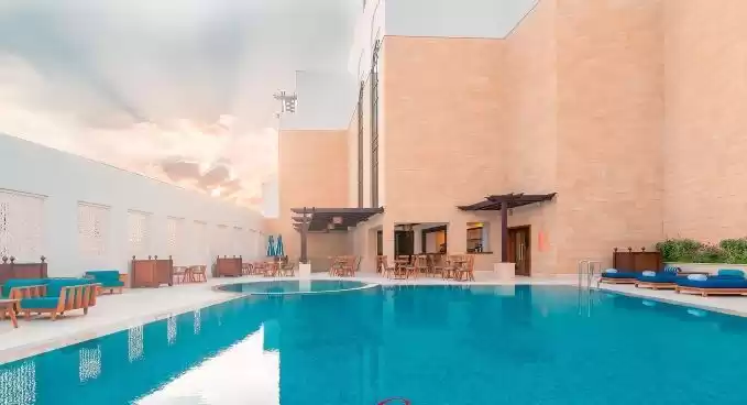 Residencial Listo Propiedad 2 dormitorios F / F Apartamento  alquiler en al-sad , Doha #8893 - 1  image 