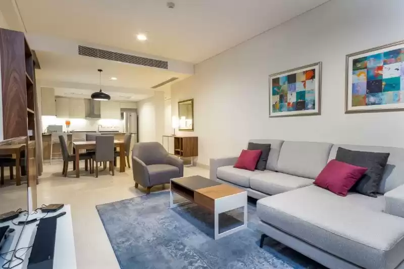 Residencial Listo Propiedad 1 dormitorio F / F Apartamento  alquiler en al-sad , Doha #8908 - 1  image 