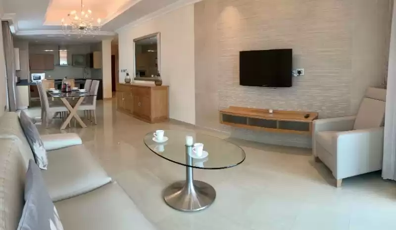 Residential Ready Property 2 Bedrooms F/F Apartment  for rent in Al Sadd , Doha #8937 - 1  image 