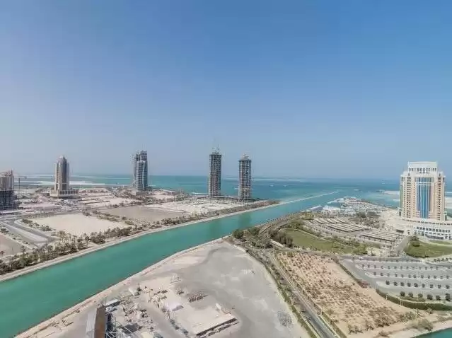 住宅 就绪物业 2 间卧室 楼/楼 公寓  出租 在 萨德 , 多哈 #9002 - 1  image 
