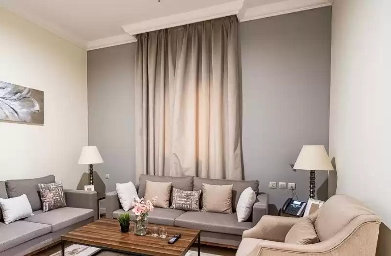 سكني عقار جاهز 2 غرف  مفروش شقة  للإيجار في السد , الدوحة #9157 - 1  صورة 